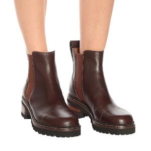 See by Chloé Mallory Chelsea Boot Sz 36